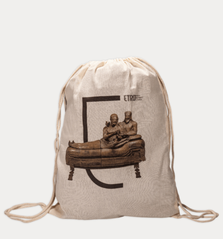Backpack natural "Sarcofago degli Sposi"